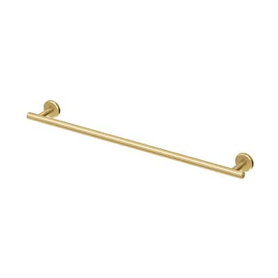 Gatco Latitude II Single Robe Hook In Brushed Brass-4235 - The Home Depot