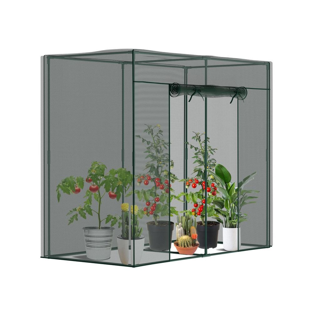 ABORON Crop Cage for Garden Plant 6.6 x 3.3 x 6 ft. Wind-Resistant