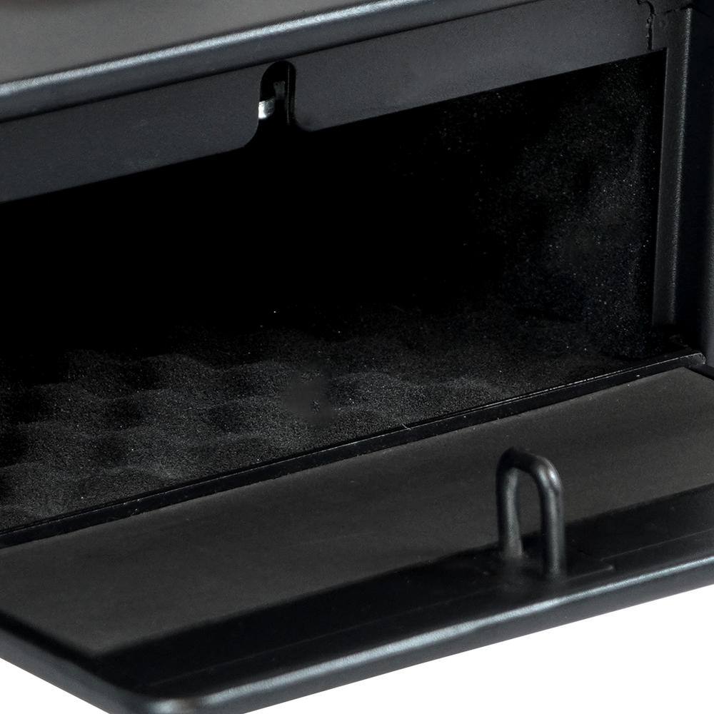 Matte Black Biometric Quick Access Home Defense Vault
