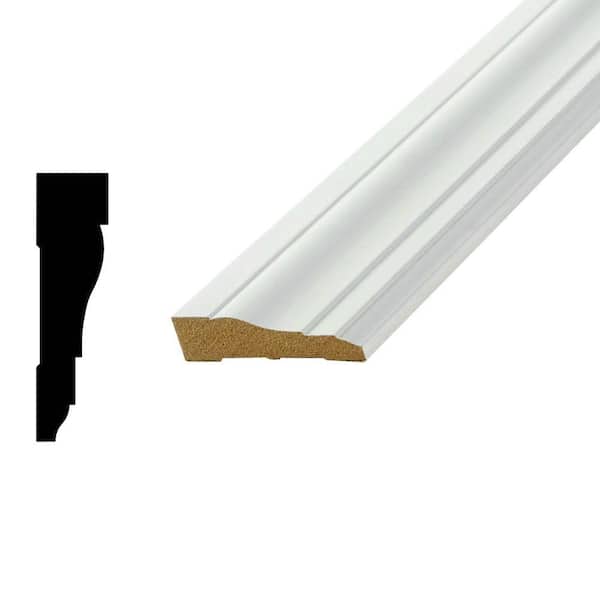 ARAUCO WM 361 9/16 in. x 2-1/2 in. x 168 in. MDF Primed Casing Pro Pack (12-Pieces)