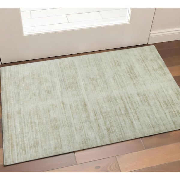 2 ft. x 3 ft. Multi-Colored Abstract Hand Woven Area Rug