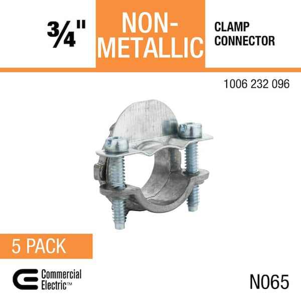 Electrical product information - BM CLAMP, 3-6 FLANGE W, ZN PLTD :  ElectricSmarts Network