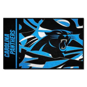 Carolina Panthers Patterned 1.5 ft. x 2.5 ft. XFIT Design Starter Area Rug