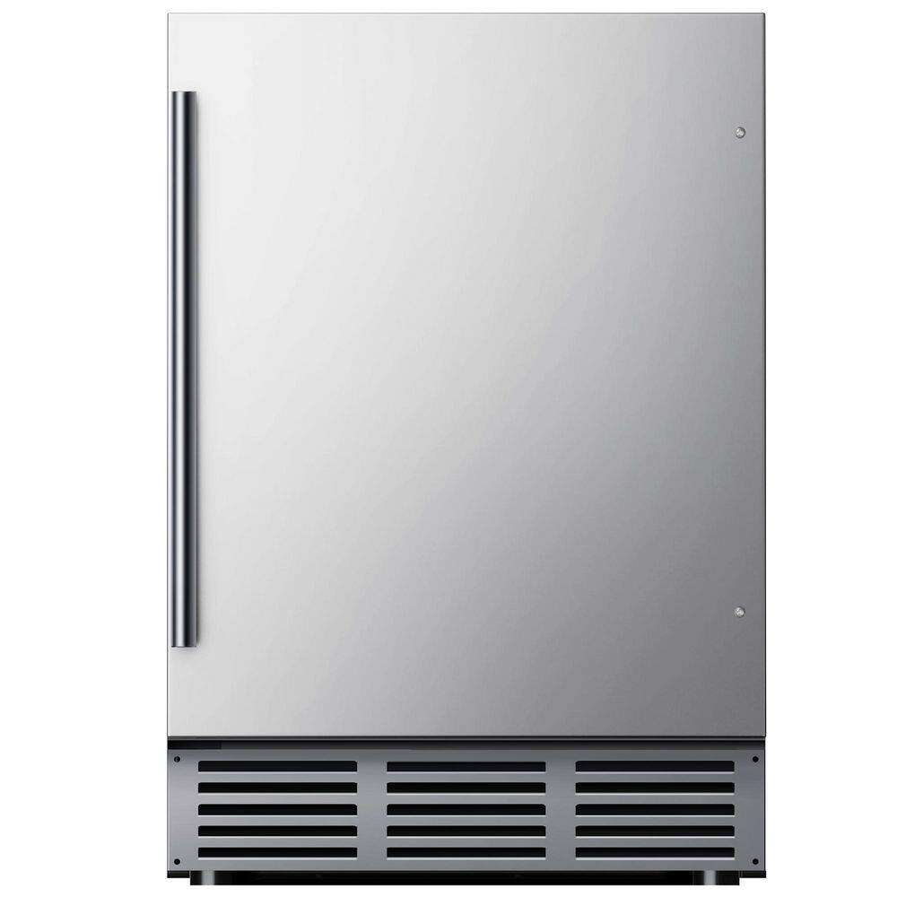 24 in. Single Zone 180-Cans Freestanding/ Built-in Beverage and Wine Cooler Fridge in Black with Reversible door price history on PriceWatchPro