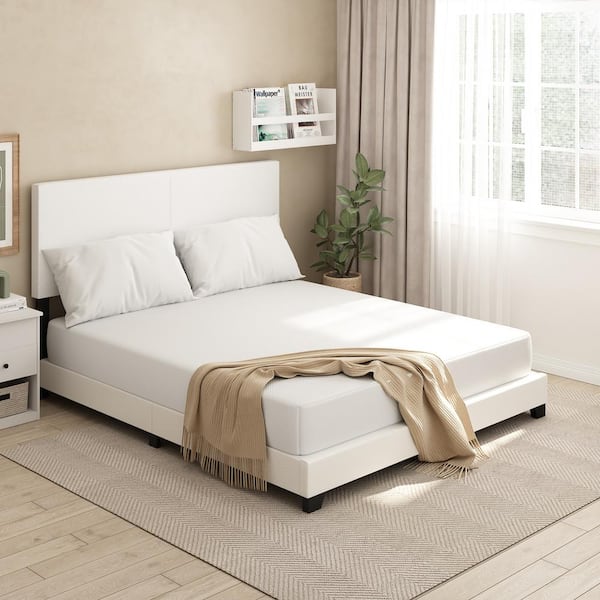 Furinno Tidur California King Medium Firm Cooling Gel 10 in. Bed-in-a-Box Memory Foam Mattress
