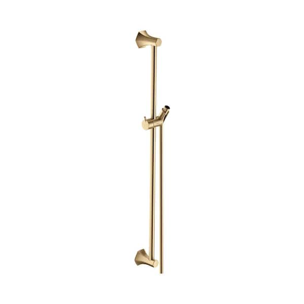 Locarno Wall Bar Shower Kits in Brushed Bronze