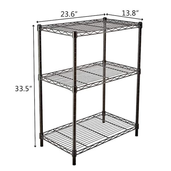 Cal-Mil Iron Essentials Black Metal Wire Bowl Holder - 6 1/2Dia x 8H