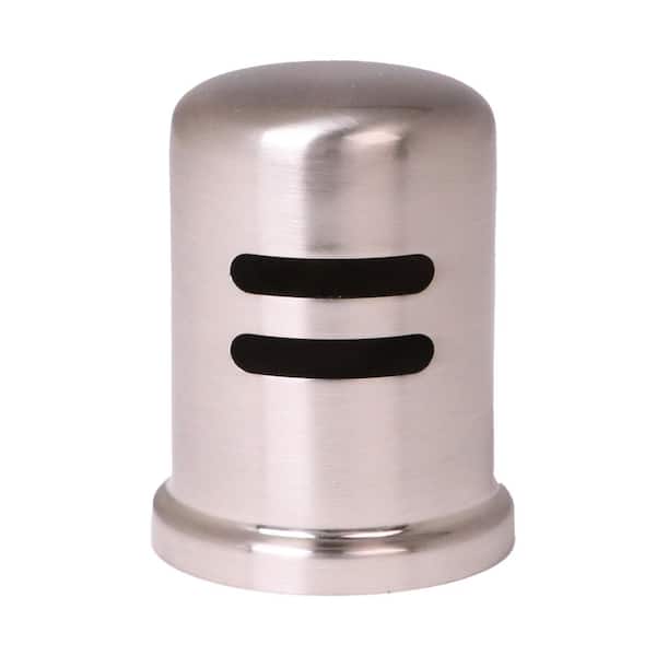 Teamson Kids 1-3/4 in. x 2-1/2 in. Solid Brass Air Gap Cap Only, Skirted, Stainless Steel