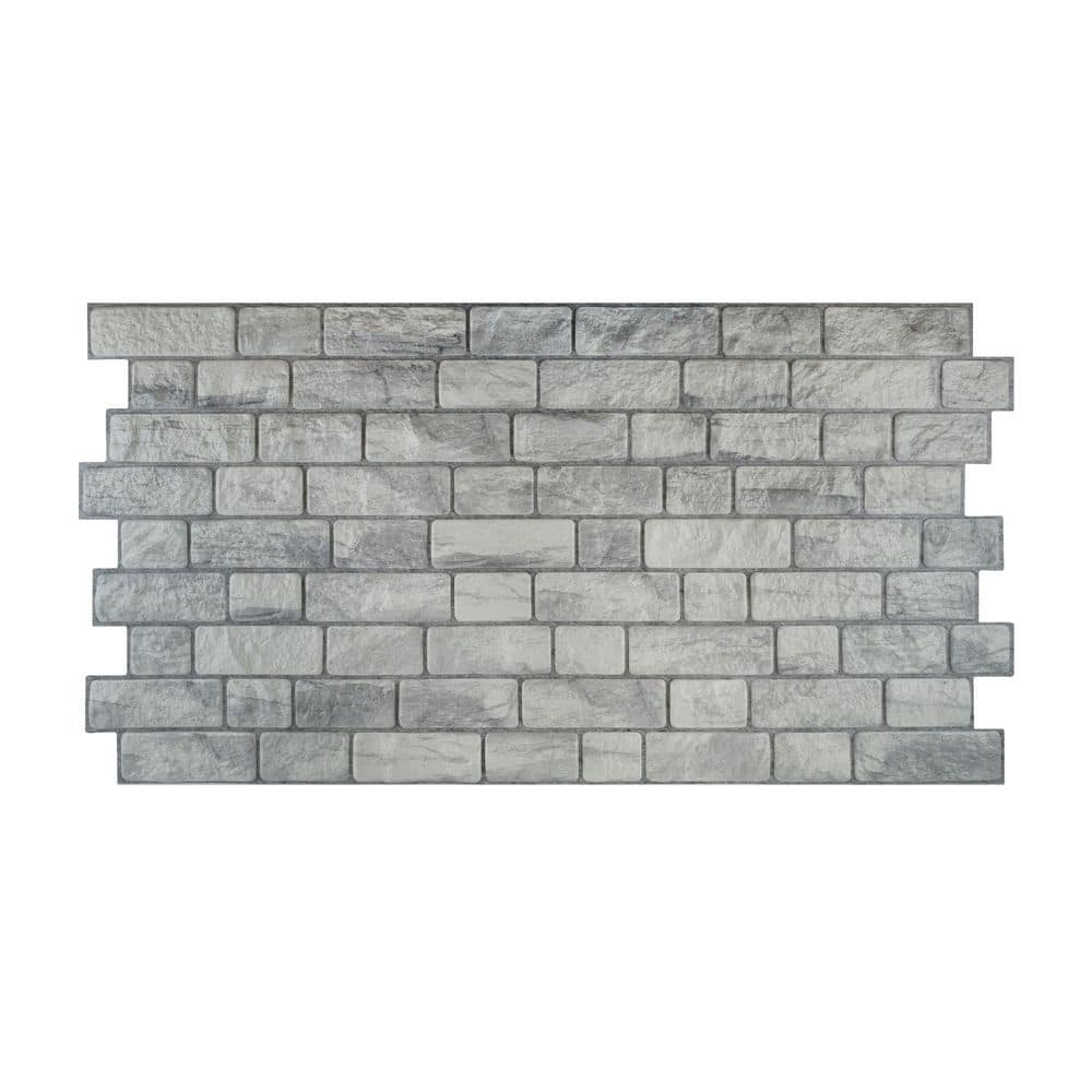 Falkirk Retro 3D VI 3-1/6 ft. x 1-3/5 ft. Gray PVC Decorative Wall Paneling, Waterproof, Easy to Install, 10-Pack price history on PriceWatchPro