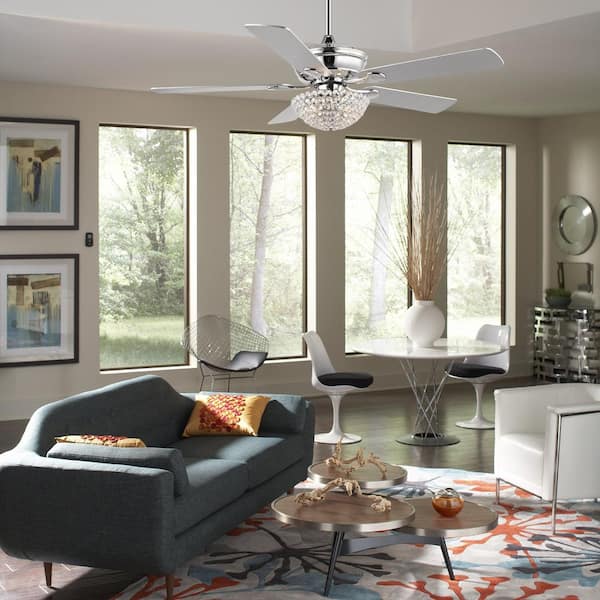 JONATHAN Y Joanna Classic Traditional 52-in Oil Rubbed Bronze Indoor Ceiling  Fan with Light and Remote (5-Blade) in the Ceiling Fans department at