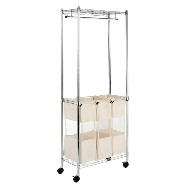 Whitmor Supreme Shelving Collection 31.5 in. x 75 in. Supreme Laundry Center