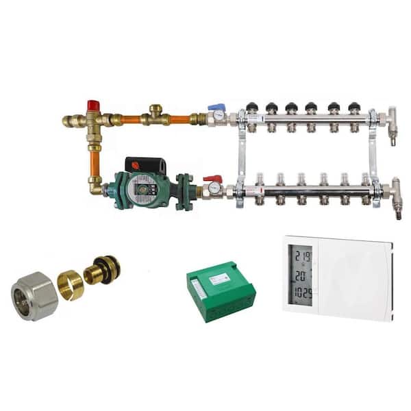 SharkBite 3/8 in. Push-to-Connect Brass Radiant Heating Installation Kit