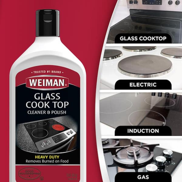 Weiman 20 oz. Glass Cook Top Cleaner and Polish 137 - The Home Depot