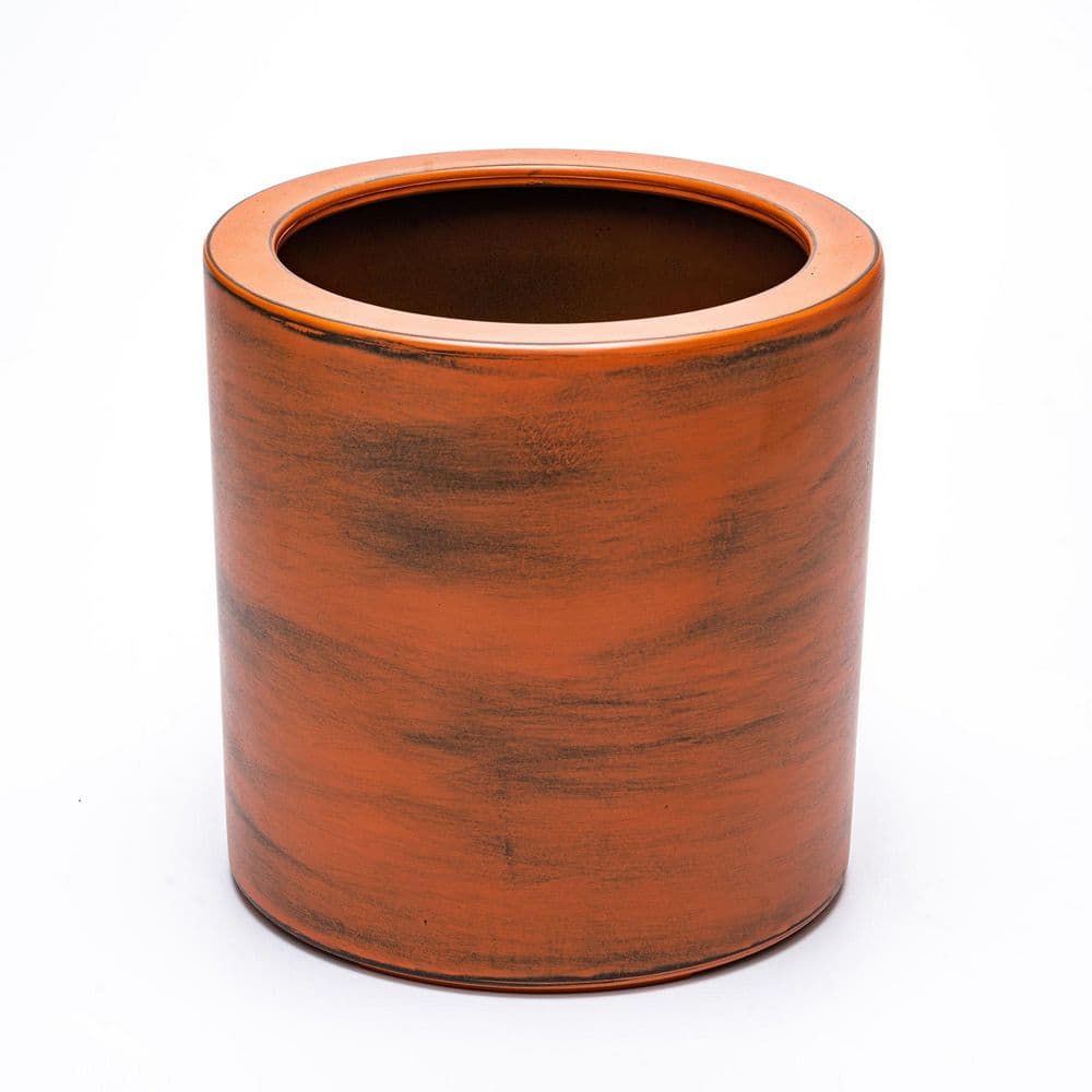 Avi Light Brown ABS Plastic Indoor/Outdoor Self-Watering Round Planter (7.3 in. W x 7.8 in. H) price history on PriceWatchPro