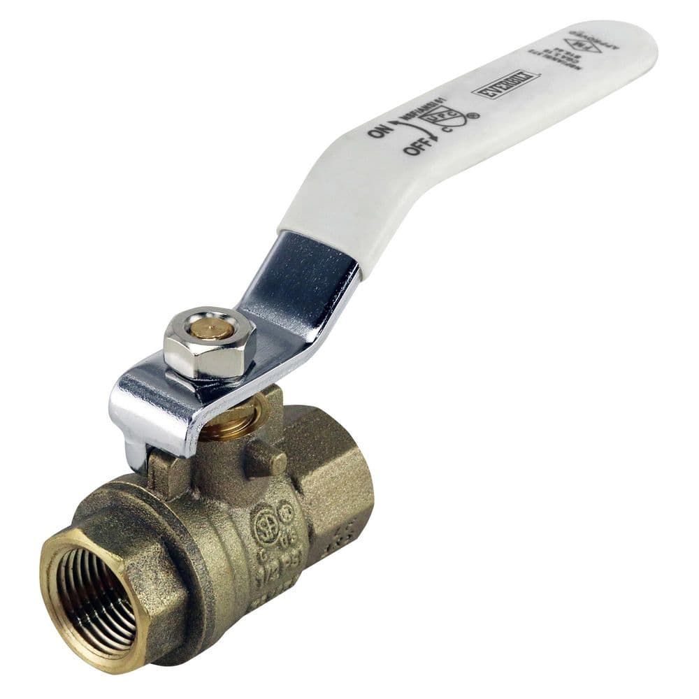 3/8 in. FNPT x 3/8 in. FNPT Lead Free Brass Full Port Threaded Ball Valve price history on PriceWatchPro