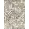 Hampton Bay Beige 8 ft. x 10 ft. Palm Indoor/Outdoor Area Rug 3115976 ...