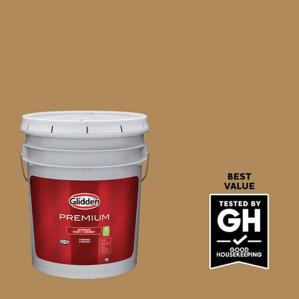 Glidden Premium 5 gal. PPG1092-6 It Works Flat Interior Latex Paint