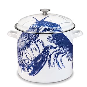 Caskata 16 qt. Enamel on Steel Stockpot with Cover