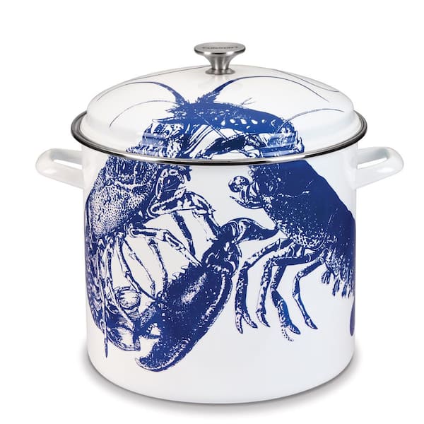 Cuisinart Caskata 16 qt. Enamel on Steel Stockpot with Cover