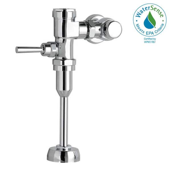 Ultima Manual FloWise 0.125 GPF Exposed Urinal Flush Valve in Polished Chrome for 0.75 in. Top Spud