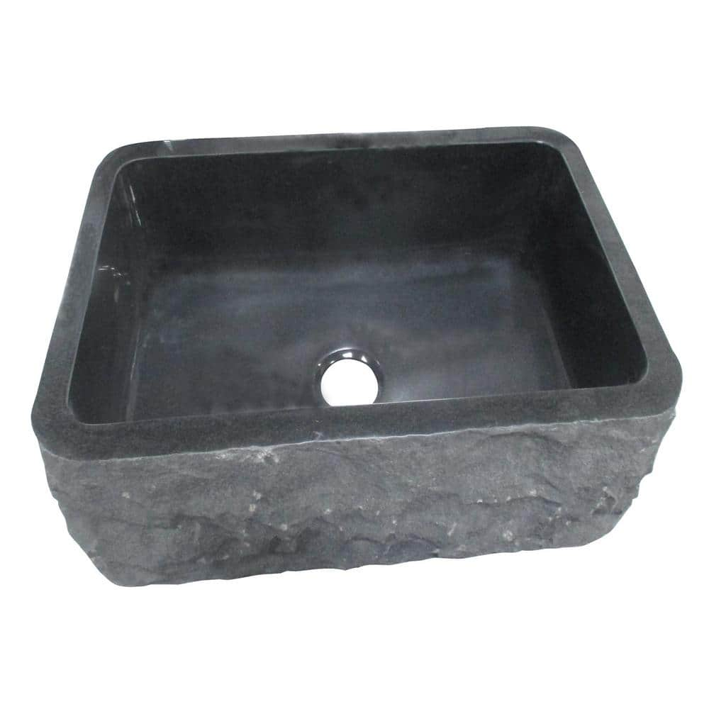 Bavaria Black European Style Artificial Stone Kitchen Sink with Drain Board