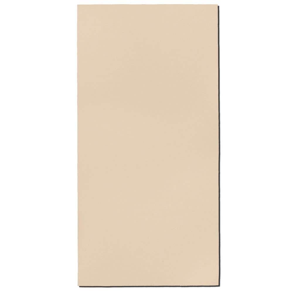 Beige Fabric Rectangle 24 in. x 48 in. Sound Absorbing Acoustic Insulation 