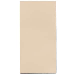 Beige Fabric Rectangle 24 in. x 48 in. Sound Absorbing Acoustic Insulation Wall Panels (2-Pack)