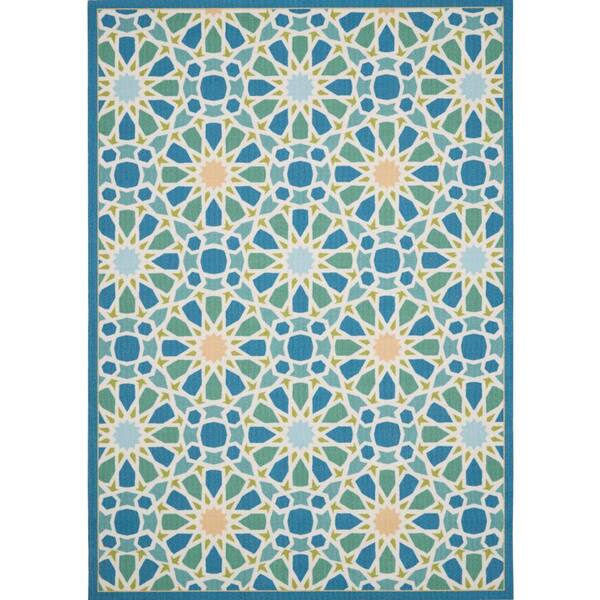 Waverly Sun N' Shade Indoor/Outdoor Porcelain 10' x 13' Area Rug