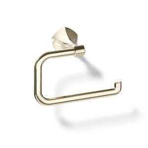 Occasion Wall Mounted Towel Ring in Vibrant French Gold