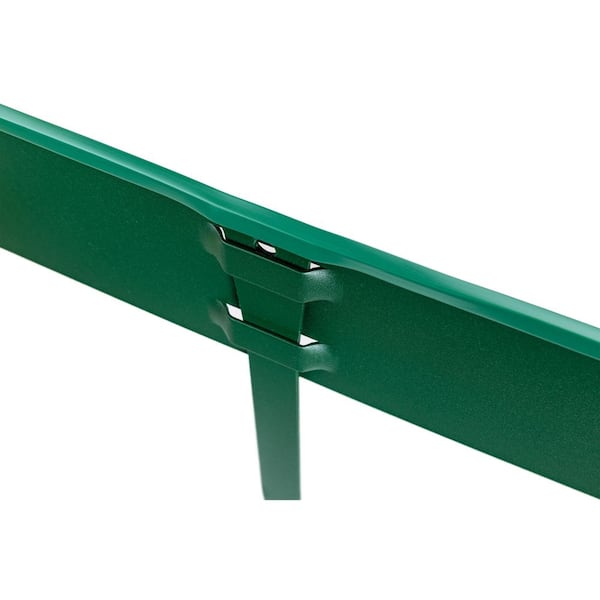 COL-MET 25 ft. Green Vinyl Trim Cap Edging COL-MET 25 ft. Green Vinyl Trim Cap Edging