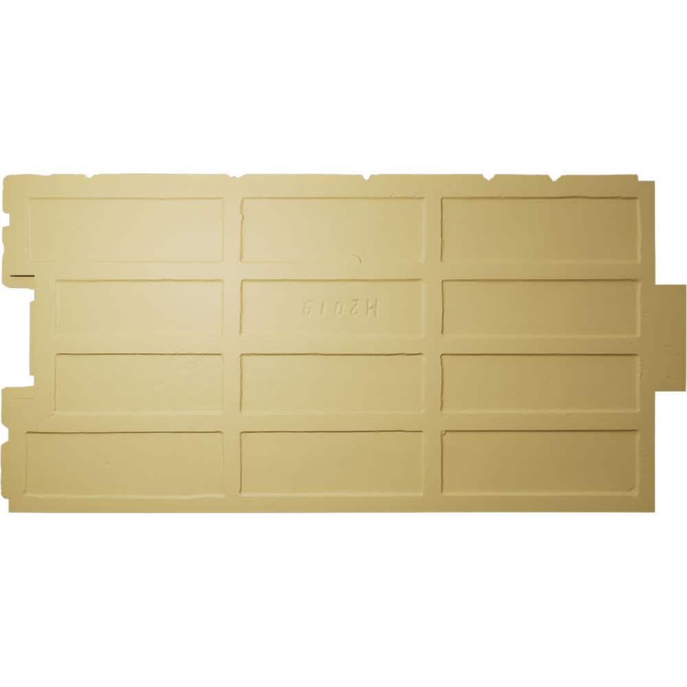Harbor Mist Faux Stone Panel, 48"W x 23.75"H