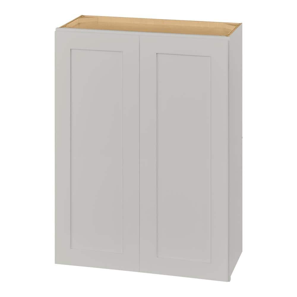 Avondale 27 in. W x 12 in. D x 36 in. H Ready to Assemble Plywood Shaker Wall Kitchen Cabinet in Dove Gray price history on PriceWatchPro
