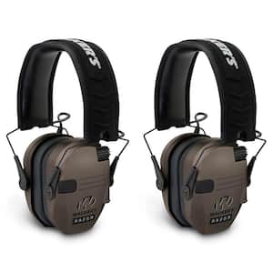 Razor Slim Shooter Electronic Hearing Protection Earmuff, (2 Pack)