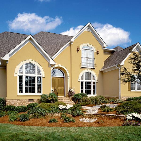 BEHR - 5 gal. #S190-7 Toasted Pecan Flat Interior/Exterior Masonry, Stucco and Brick Paint