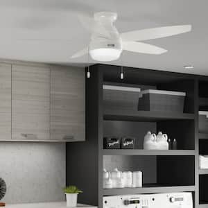Lilliana 52 in. Indoor Fresh White Ceiling Fan with Light Kit Included