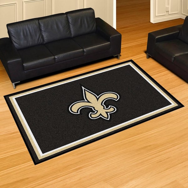 New Orleans Saints 5 ft. x 8 ft. Area Rug