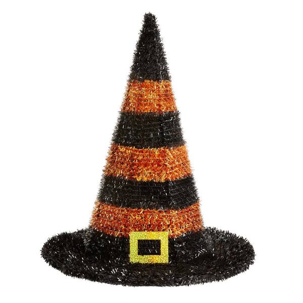 Photo 1 of 3D Tinsel Table Top Witch Hat