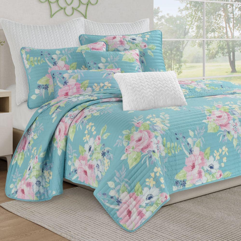 Edessa Polyester Full/Queen 3-Pieces Quilt Set