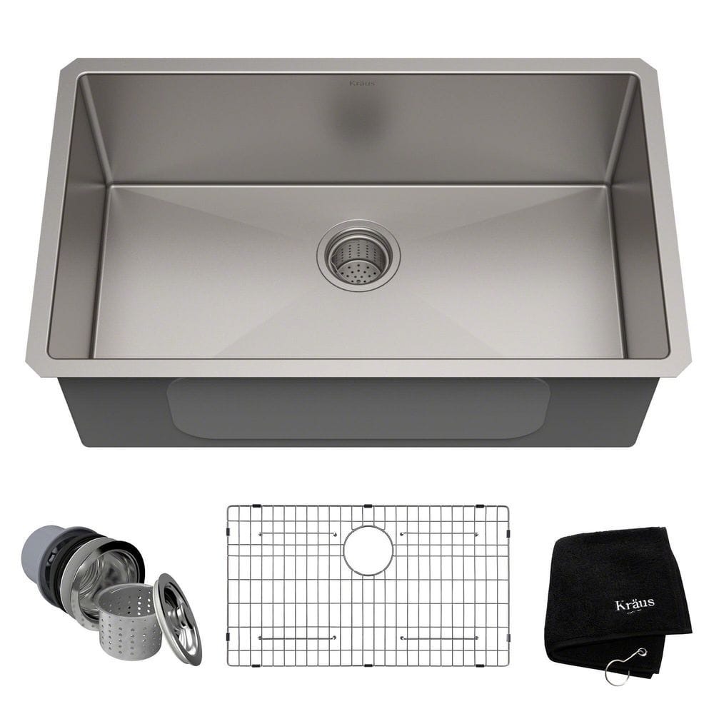 stainless steel sink - KRAUS KHU100-30