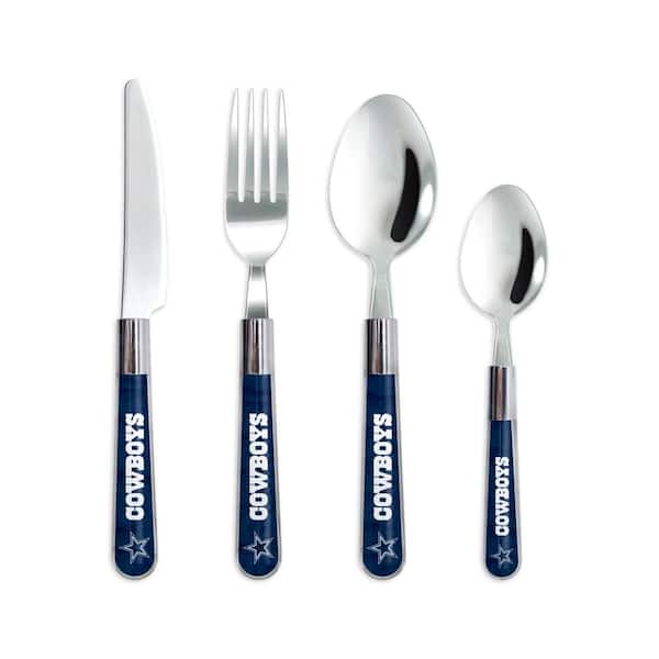 sportsvault NFL 16-Piece Dallas Cowboys Flatware Set (Service for 4)