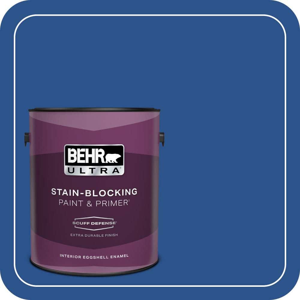 1 gal. #P520-7 Flashy Sapphire Extra Durable Eggshell Enamel Interior Paint & Primer price history on PriceWatchPro
