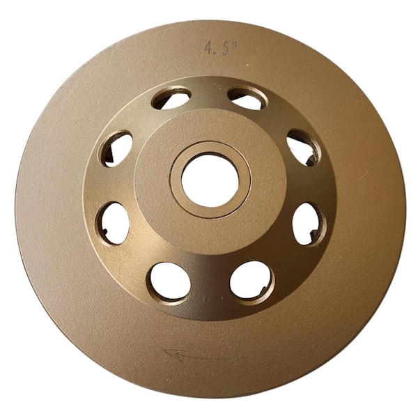 Grinding Wheels for Concrete and Masonry 4.5 Diameter 18 Turbo Diamond Segments 7/8-5/8 Arbor 