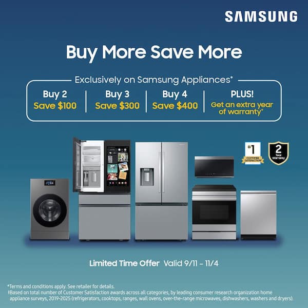 Bespoke 29 cu. ft. Standard Depth 4-Door French Door Smart Refrigerator in Stainless Steel with Beverage Center
