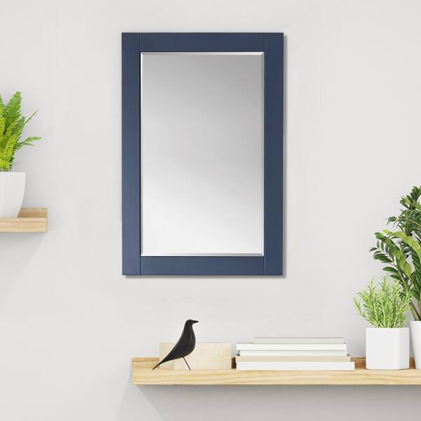 24 in. W x 36 in. H Rectangular Framed Wall Bathroom Vanity Mirror 24 in. W x 36 in. H Rectangular Framed Wall Bathroom Vanity Mirror