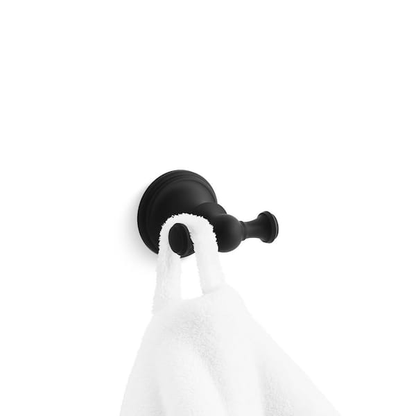 Capilano Robe Hook in Matte Black