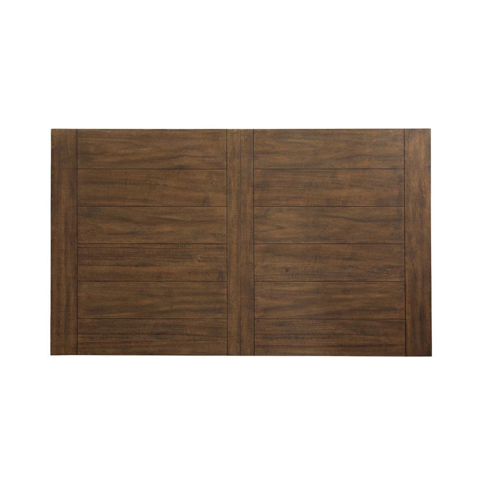 Garland Extendable Caramel Wood Dining Table for Eight