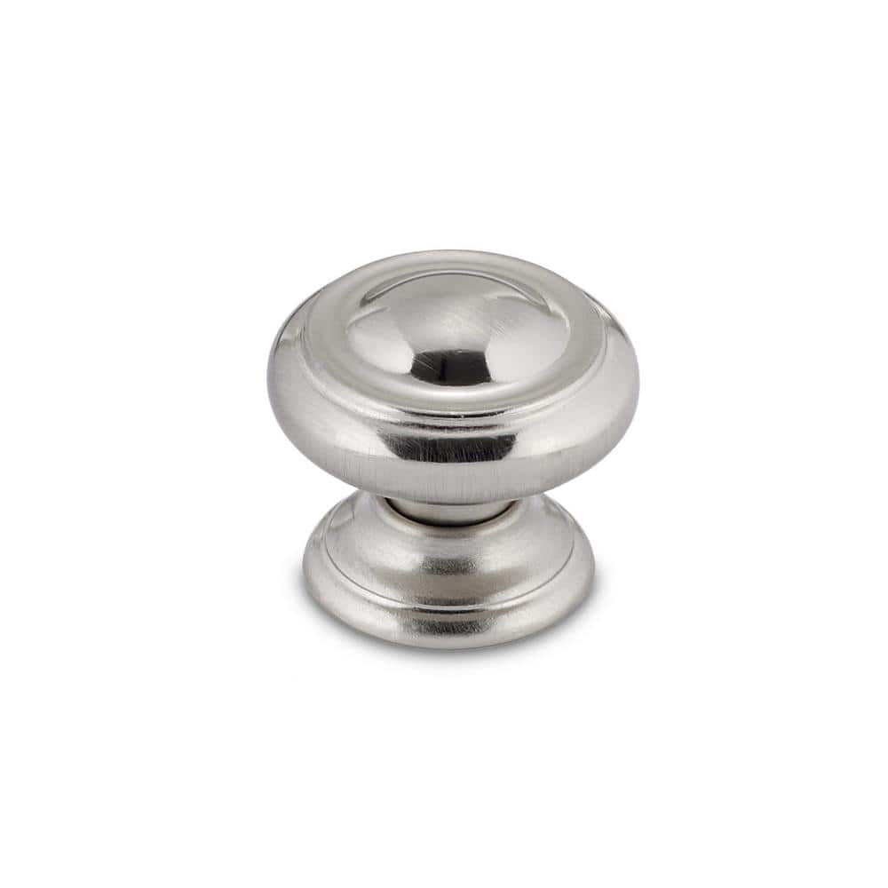 Sutton Collection 1-3/16 in. (30 mm) Vintage Brushed Nickel Round Cabinet Knob price history on PriceWatchPro