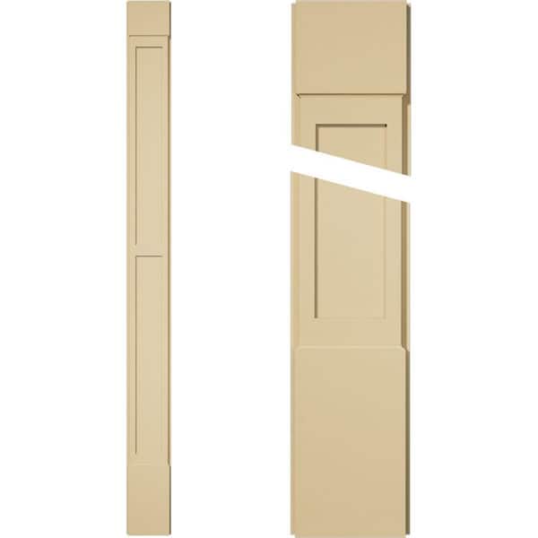 2 in. D x 10 in. W x 120 in. L Primed Polyurethane Pilaster 1- Pack