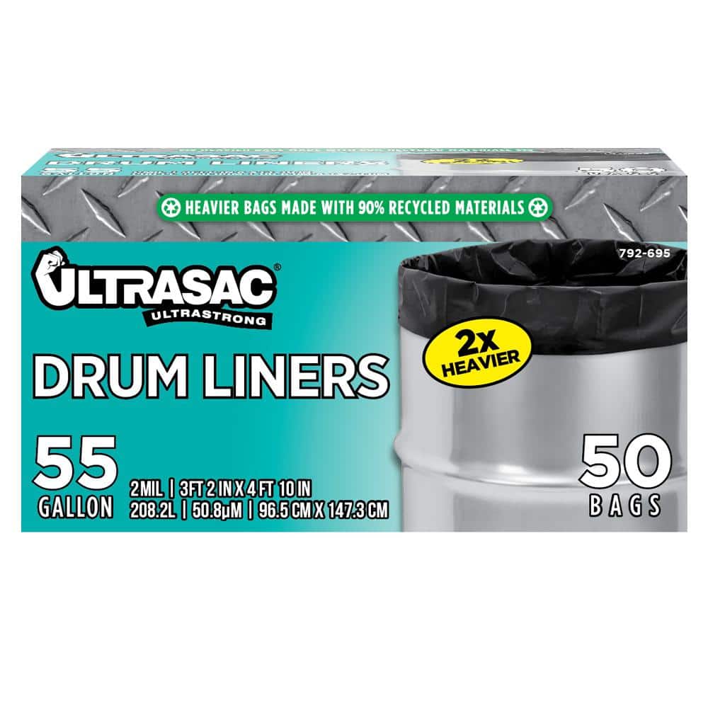 55 Gal. Drum Liner Trash Bags (50-Count) (12-Pack) price history on PriceWatchPro