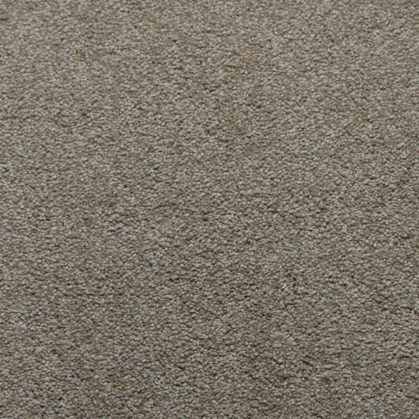 Home Decorators Collection Sweet Dreams I - Glisten - Beige 48 oz. SD Polyester Texture Installed Carpet